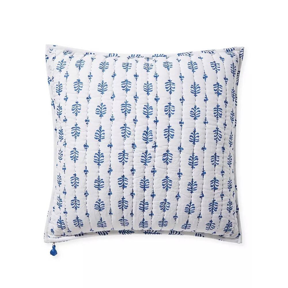Serena & Lily Cambria Euro Sham French Blue